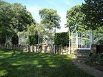 gate to rear terrace and fence panels