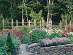 a simple deer fence for a large vegetable garden