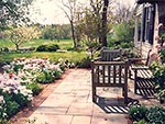 a patio for spring