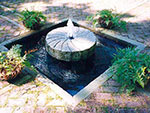 new granite millstone and pool