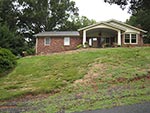 front hill before rock garden