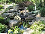 rock garden pool